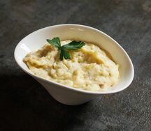 Пюре из картофеля с трюфельным соусом