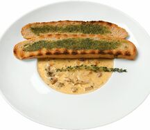 Крем-жульен из морепродуктов