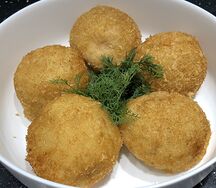 Крокет из судака