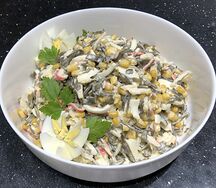 Салат из морской капусты