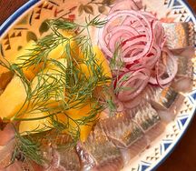 Сельдь с отварным картофелем