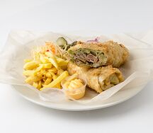 Шаурма кордон блю