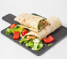 Куриная шаурма по-домашнему двойная