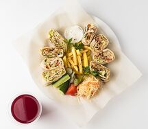 Комбо куриный ролл