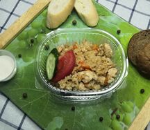 Плов с куриным филе