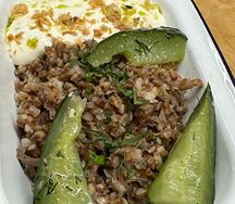 Греча с говядиной