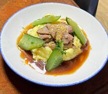 Ростбиф с пюре