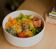 Поке с лососем