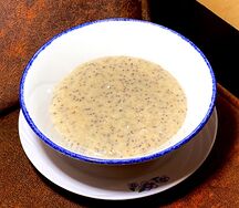 Овсяная каша с маком