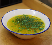 Куриный бульон с лапшой