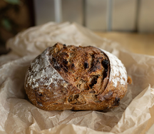 Деревенский ржаной с томатами