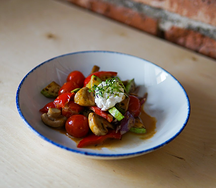 Салат из печёных овощей