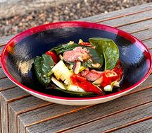 Салат с ростбифом