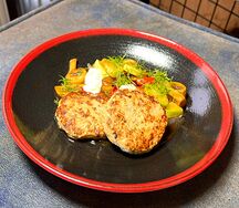 Котлеты из индейки с овощами