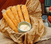 Сырные палочки с Сырным соусом