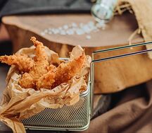 Тигровые креветки темпура