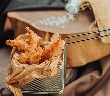 Тигровые креветки темпура