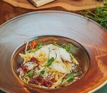 Паста с соусом Карбонара