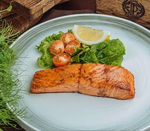 Стейк из семги