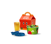 Кидз Комбо стартер или салат с игрушкой