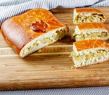 Пирог Капуста с яйцом