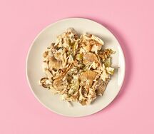 Салат курица и шампиньоны