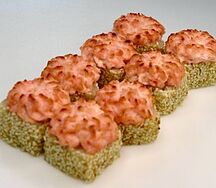 Запеченная курочка в кунжуте