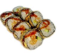 Горячий ролл с кальмаром