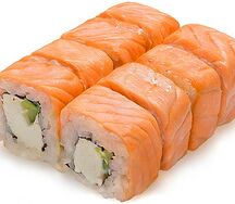 Запеченный ролл Филадельфия