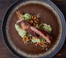 Утка с картофельным пюре