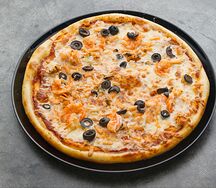 Пицца с морепродуктами