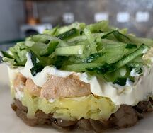 Салат Курочка ряба L