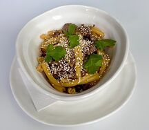 Казаречче с говядиной