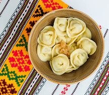 Пельмени с телятиной
