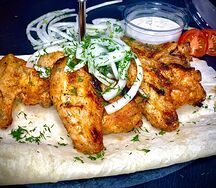 Куриные крылышки на мангале