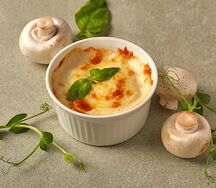 Жюльен с курицей и шампиньонами