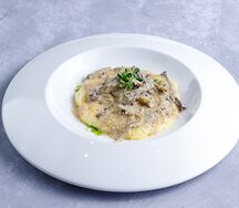 Бефстроганов из говядины с картофельным пюре
