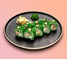 Ролл Калифорния спайси с Камчатским крабом и креветкой