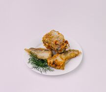 Минтай жареный