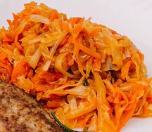 Капуста тушеная