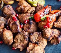 Шашлык из cвинoй шеи