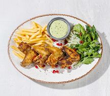 Куриные крылышки на мангале