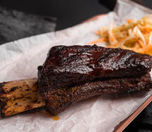 Рёбра говяжьи, глазированные в соусе