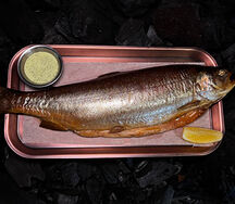 Форель Янтарная горячего копчения