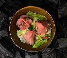 Салат с ростбифом