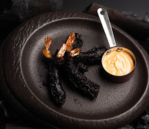 Фирменные креветки Сажа