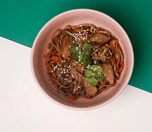 Соба с говядиной