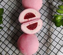 Моти малина-лимон