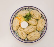 Манты с говядиной