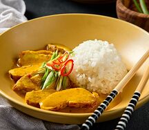 Филе цыпленка в соусе карри